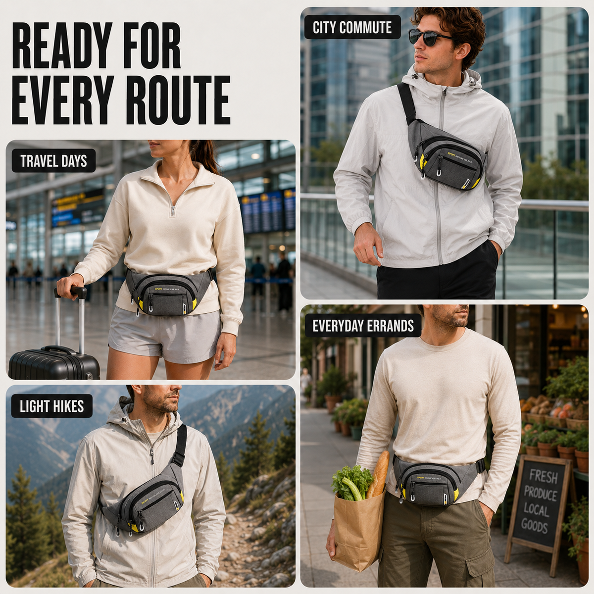 Dayhills | VeltroPack Slim Waist Pack