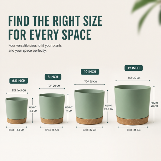 Dayhills | Verdara Large Lightweight Pot With Drainage Holes
