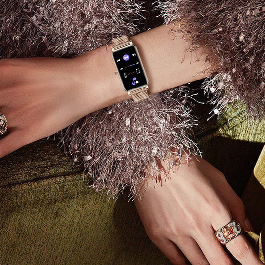 Dayhills | Zelina Women’s Smartwatch – Stylish Fitness Tracker with Heart Rate, Sleep Monitor & Notifications