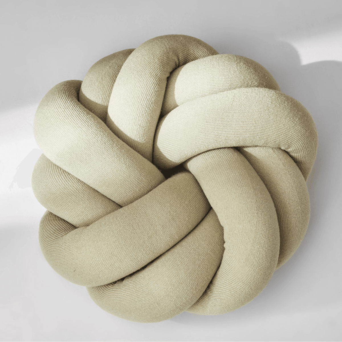 Cotton Knot Ball Pillow