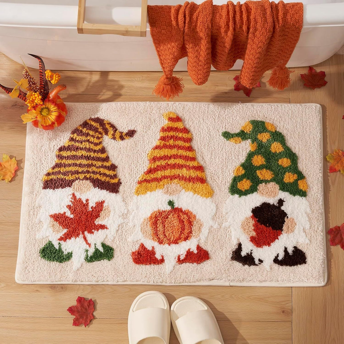 Decorative Bath Mat for Bathroom