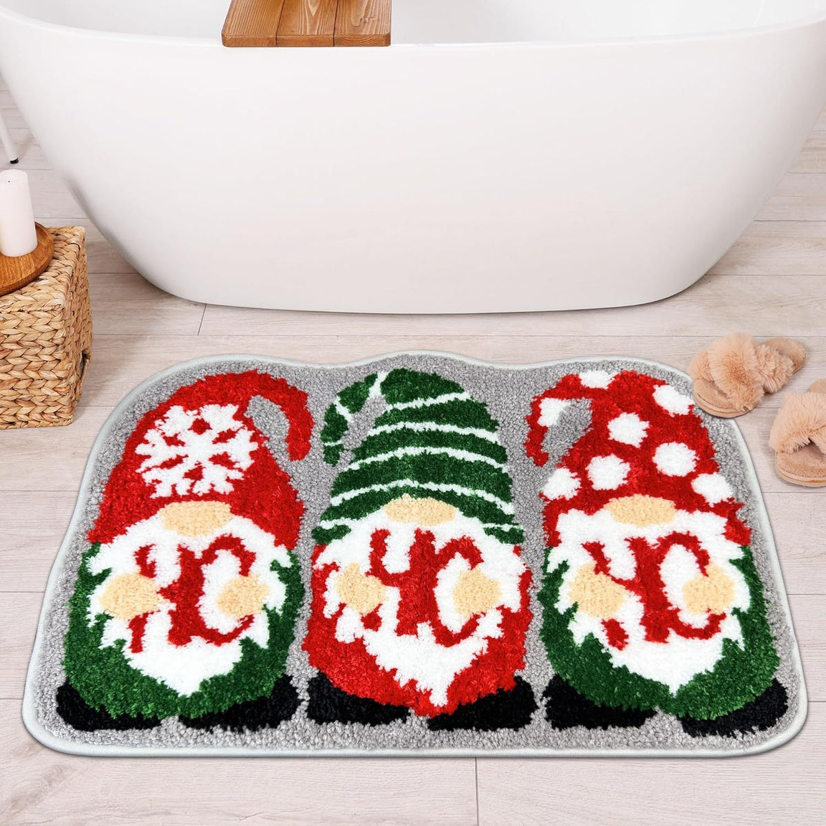Decorative Bath Mat for Bathroom