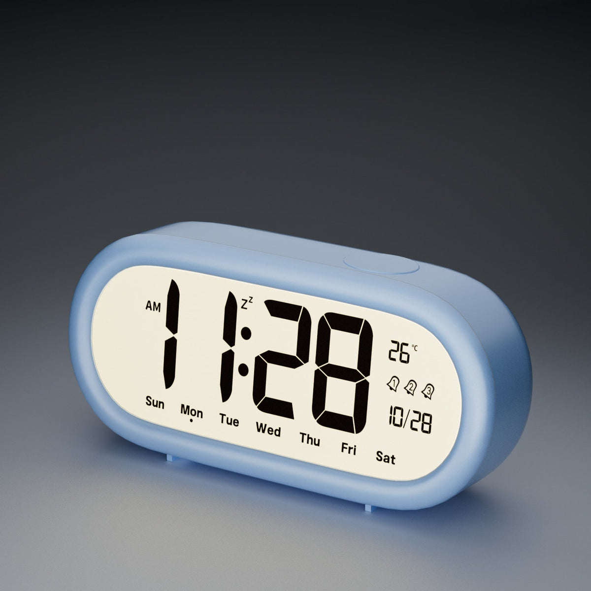 Digital Alarm Clock with Temperature Display and Alarm Function