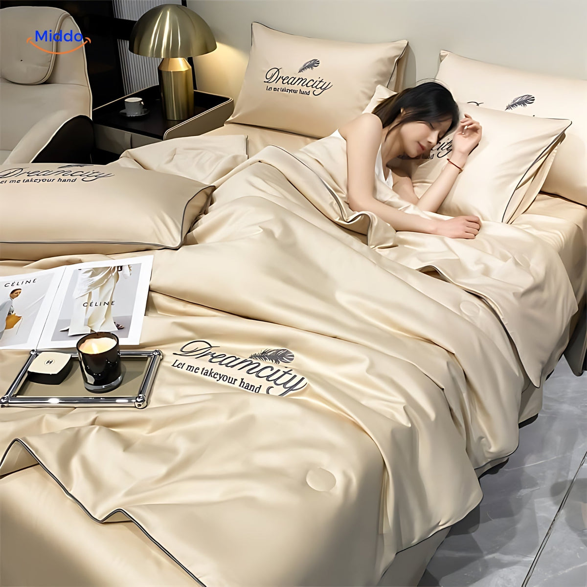 DreamCity™ Cooling Blanket | Premium Hotel Quality for Comfort in Every Season