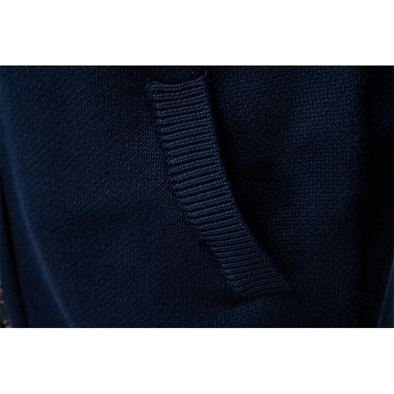 Fair Isle Zip-Up Christmas Cardigan