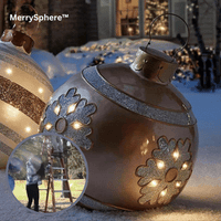 Festive Outdoor Sphere Ornament