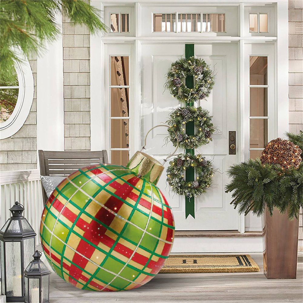 Festive Outdoor Sphere Ornament
