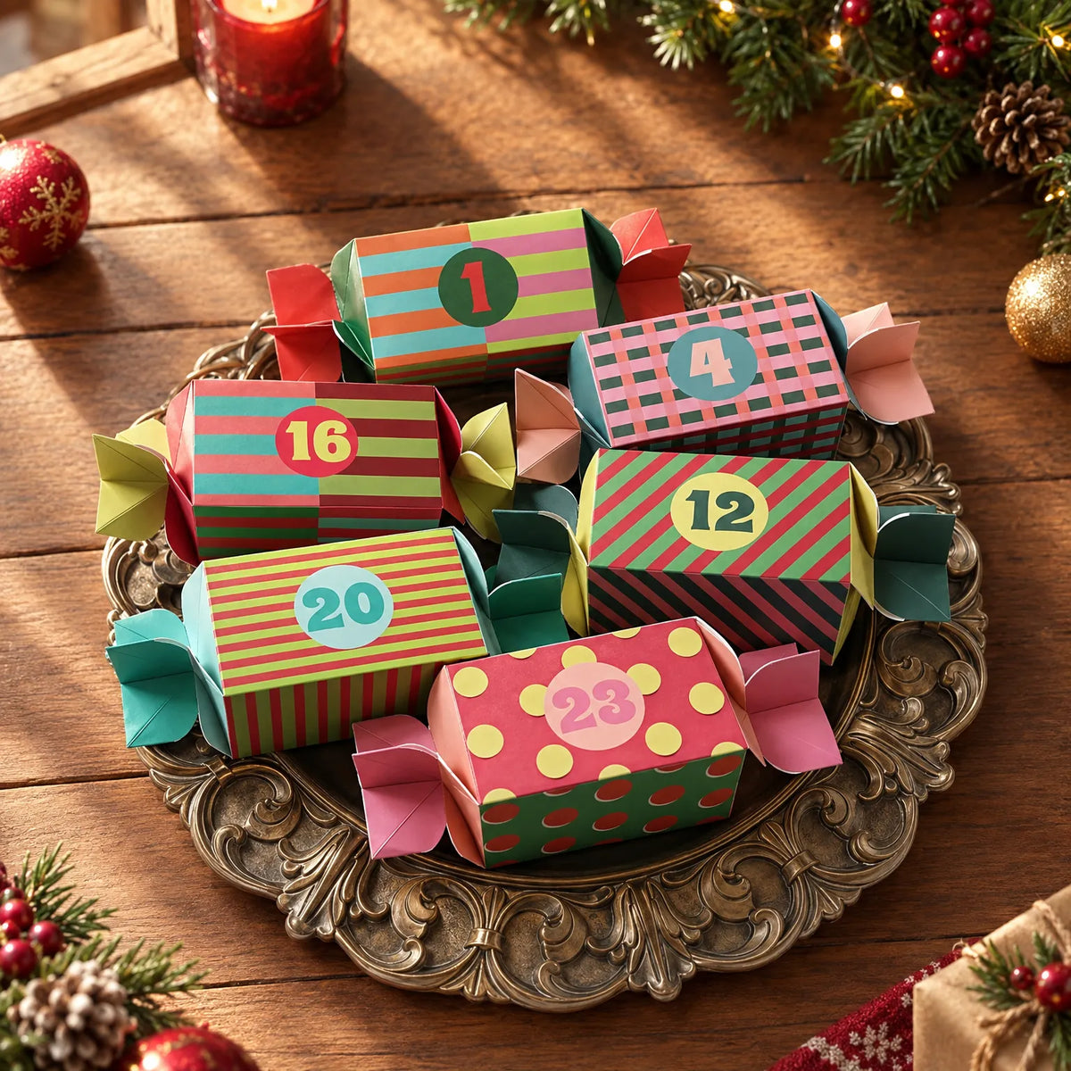 Fill-Your-Own Advent Calendar Boxes