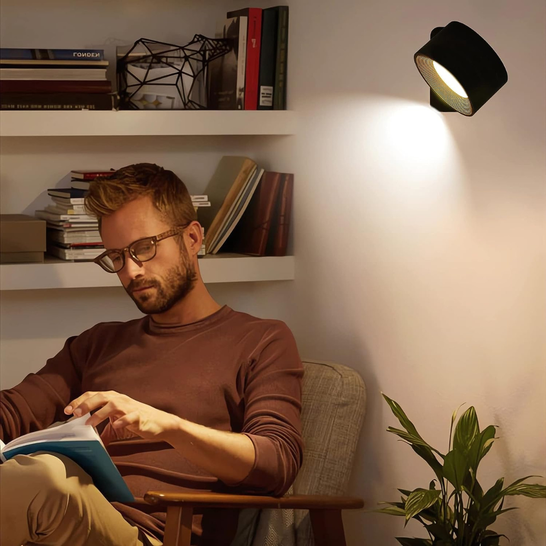 FlexiLamp - Wireless Rechargeable 360° Wall Lamp