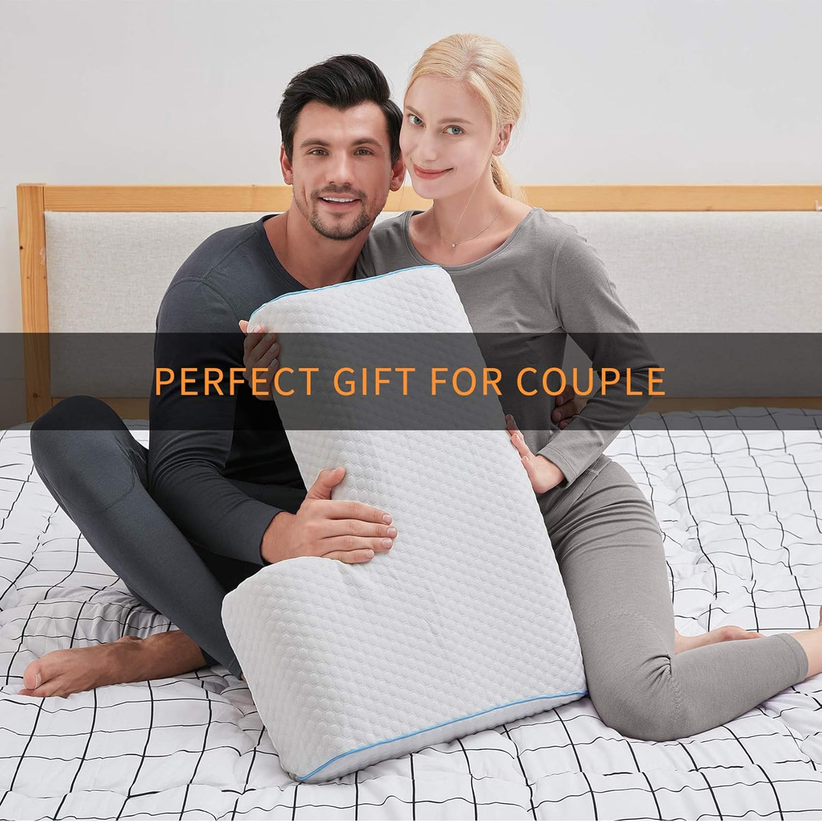 Gel-Infused Shoulder Relief Pillow for Optimal Sleep