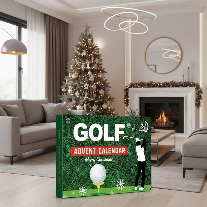 Golf Advent Calendar with 24 Days of Accessories for Golf Fans