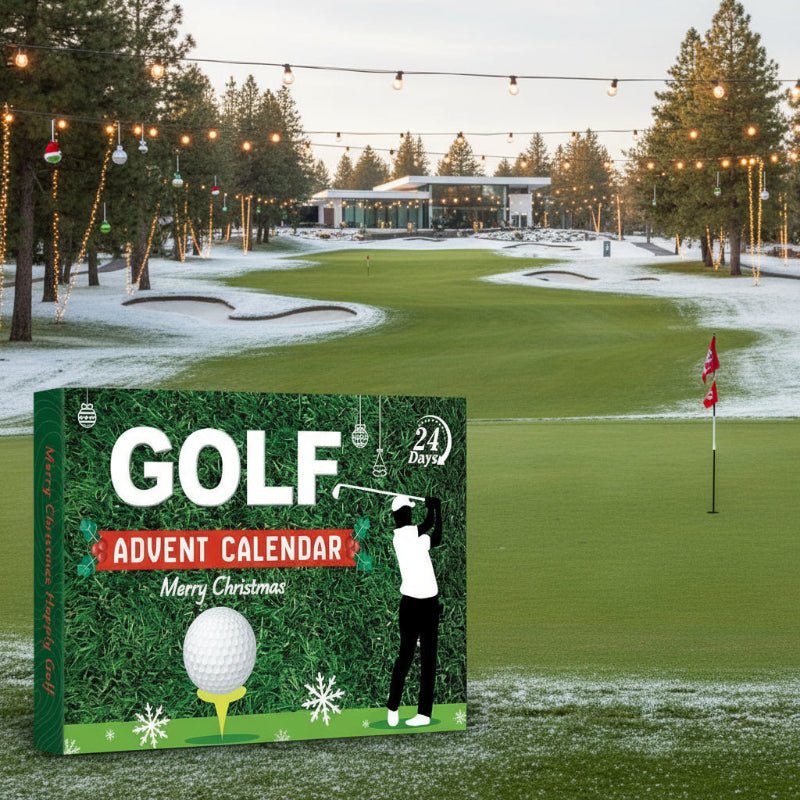 Golf Advent Calendar with 24 Days of Accessories for Golf Fans