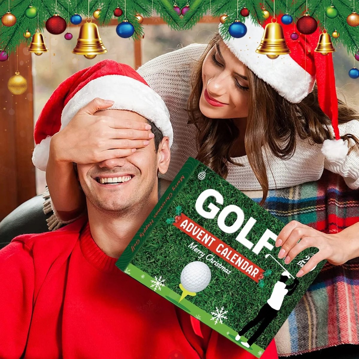 Golf Advent Calendar with 24 Days of Accessories for Golf Fans