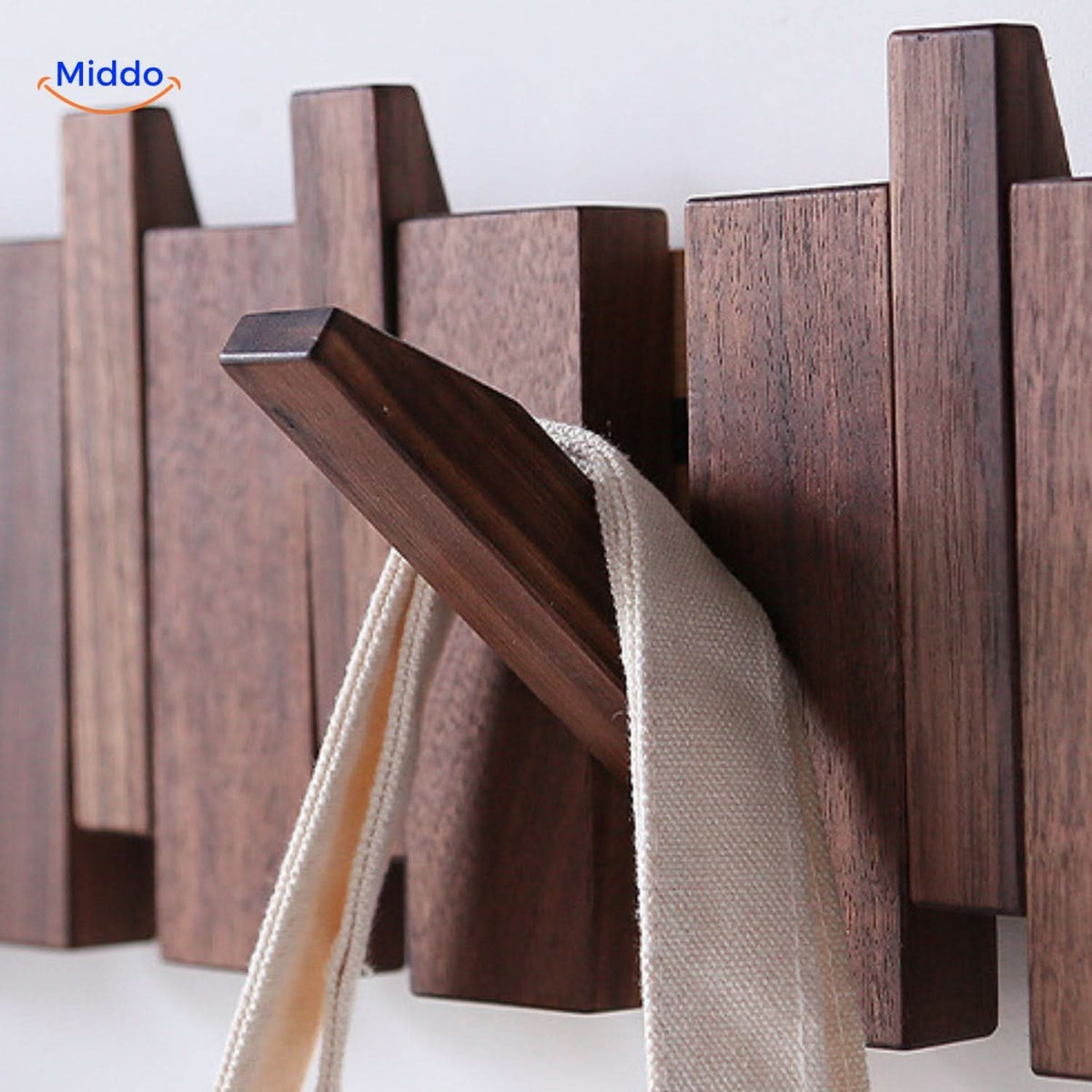Handmade Wooden Piano Wall Coat Rack