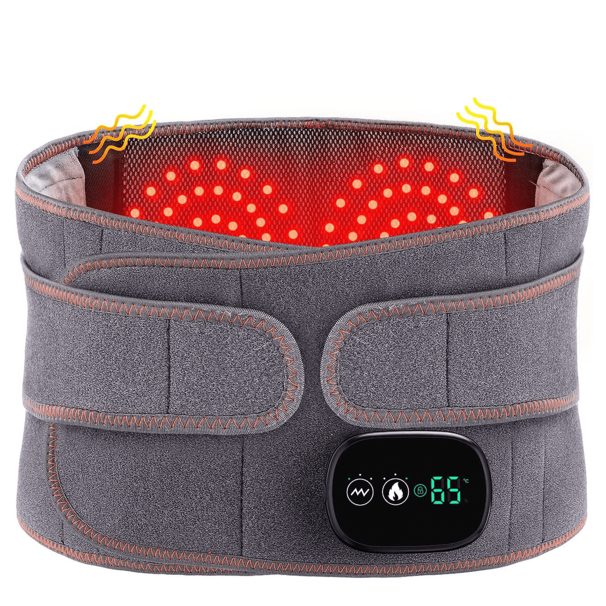 Heated Lumbar Support | Adjustable Heat Therapy