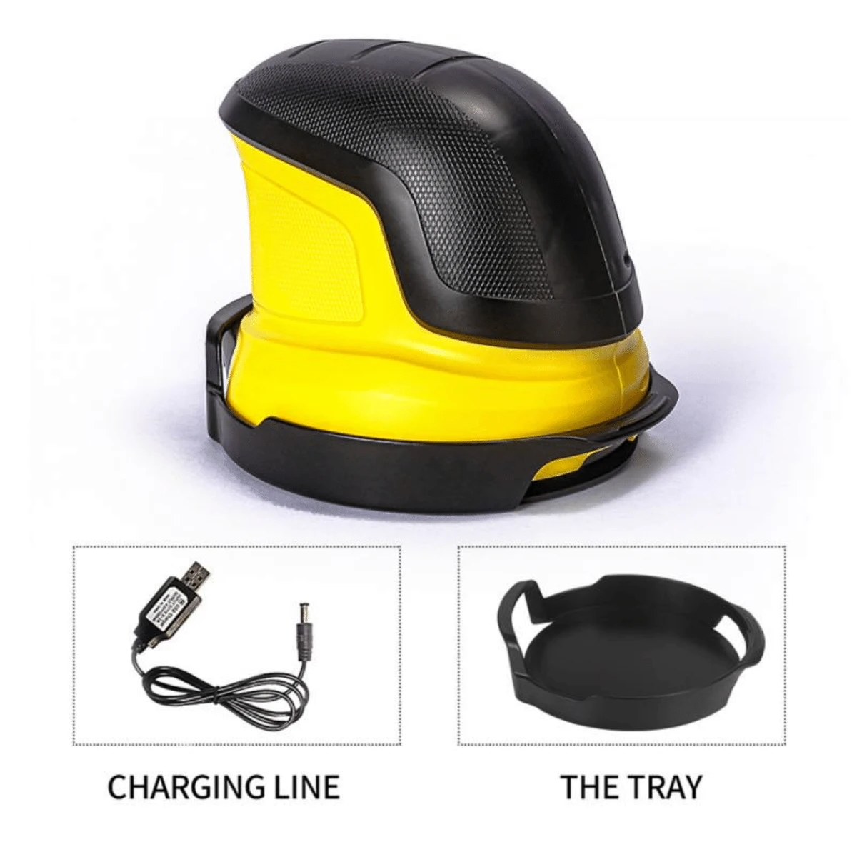 Heated Windshield Ice Scraper with Automatic Clearing for Winter Driving