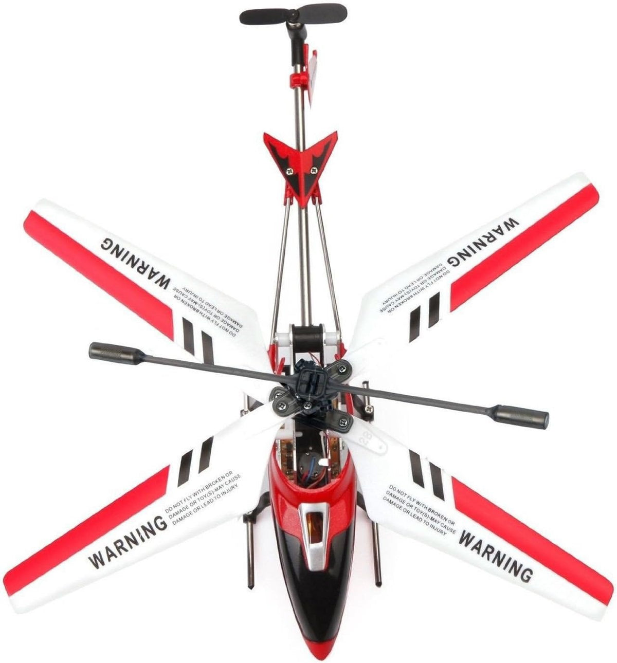 Hercules Unbreakable Mini RC Helicopter with Gyro - Red