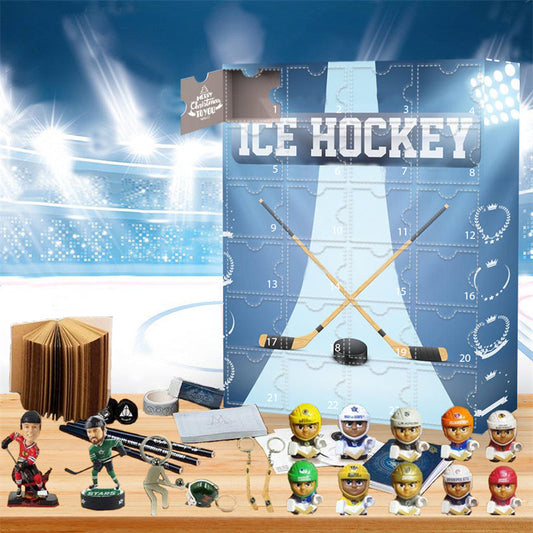 Hockey Advent Calendar with 24 Doors