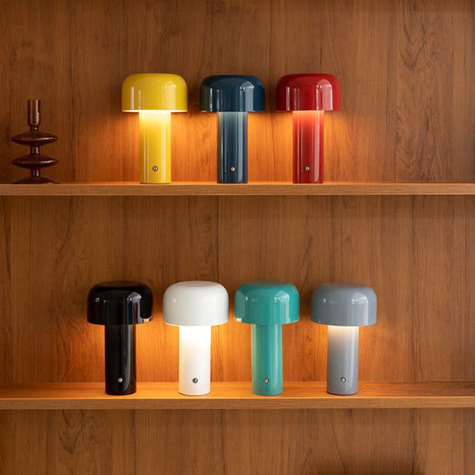Italian Mushroom Dimmable Cordless LED Table Lamp