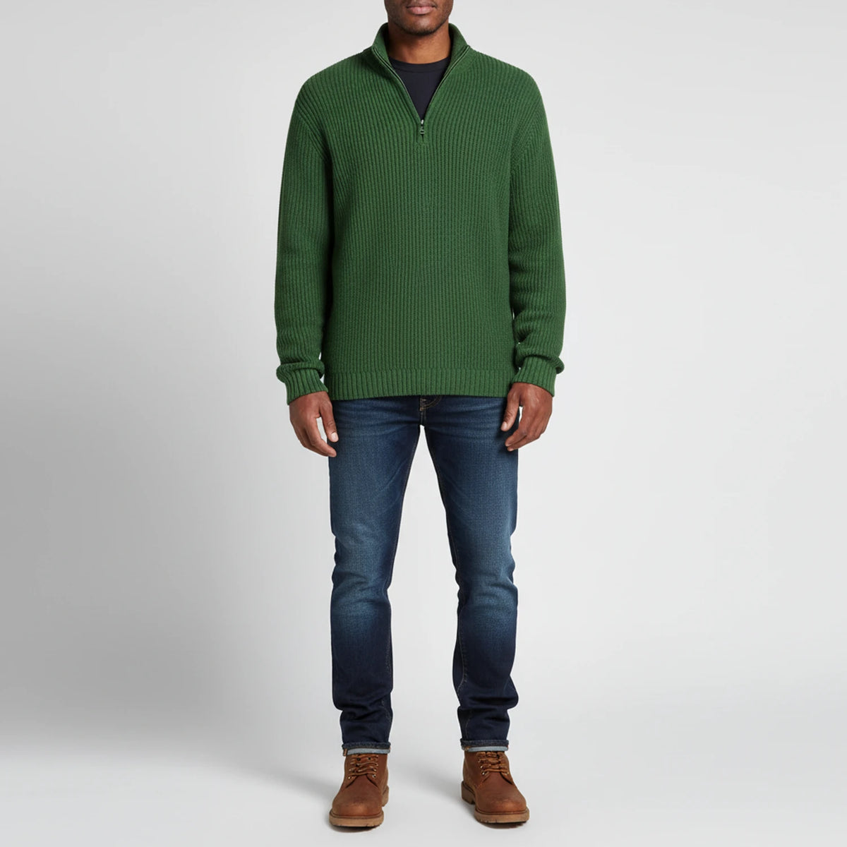 Men's Quarter-Zip Sweater