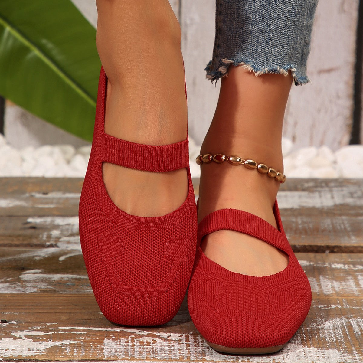 Ladies Cheerful Mary Jane Ballerinas Dayhills