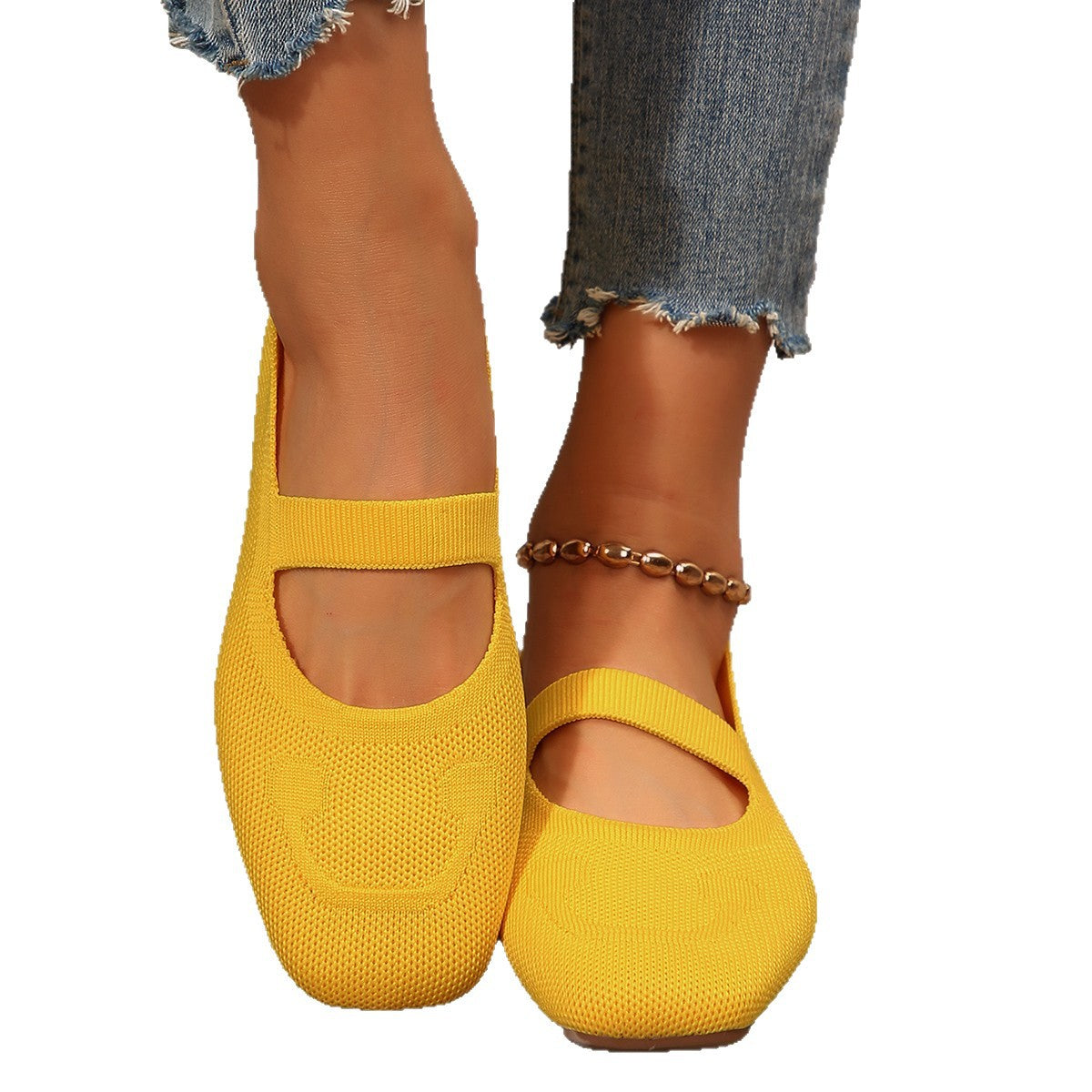 Ladies Cheerful Mary Jane Ballerinas Dayhills