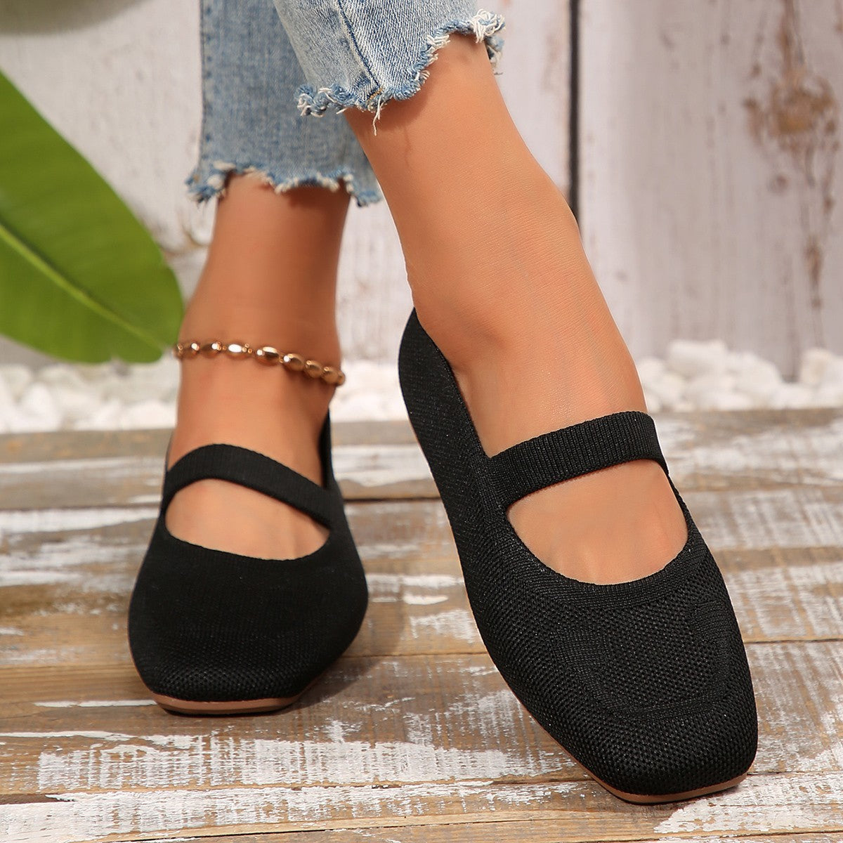 Ladies Cheerful Mary Jane Ballerinas Dayhills