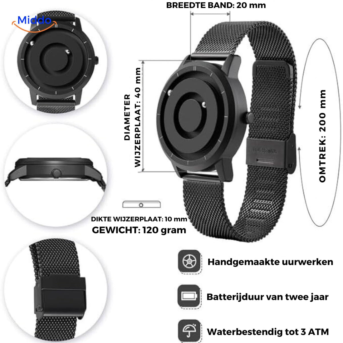 Magnetic Watch™ - The Unique Magnetic Watch That Combines Art and Time