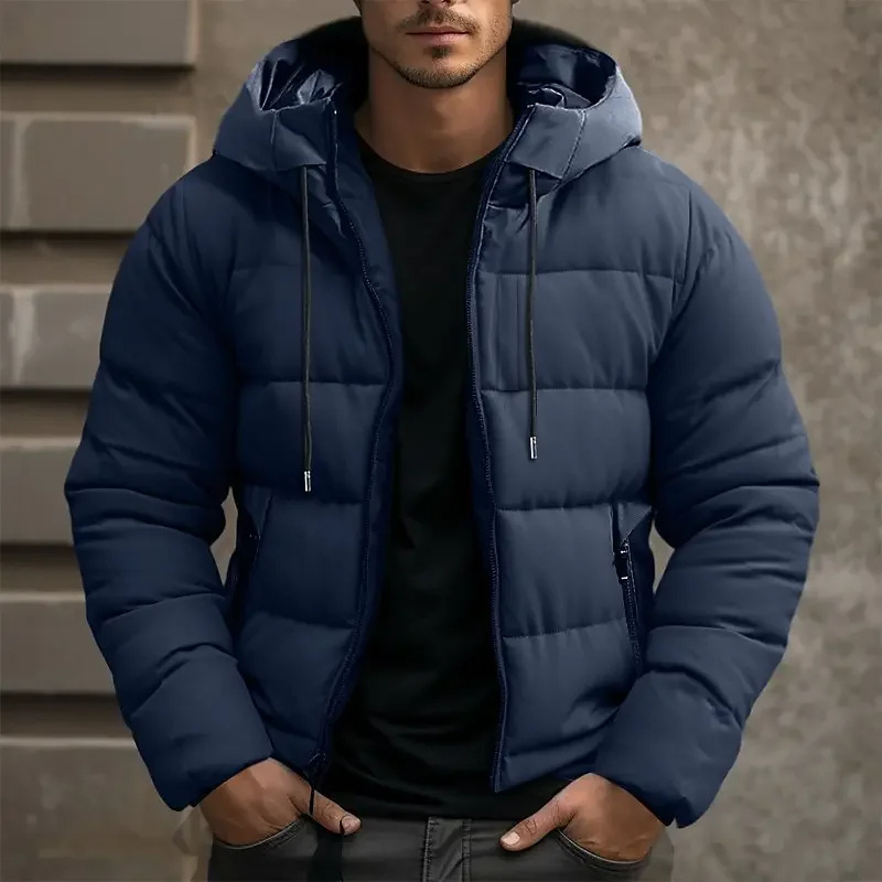 Men's Hooded Padded Puffer Jacket