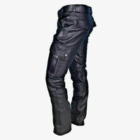 Men's Leather Motorcycle Trousers