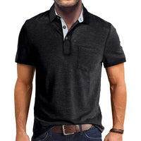 Men's Polo Shirt Modern Polo Collar Stylish