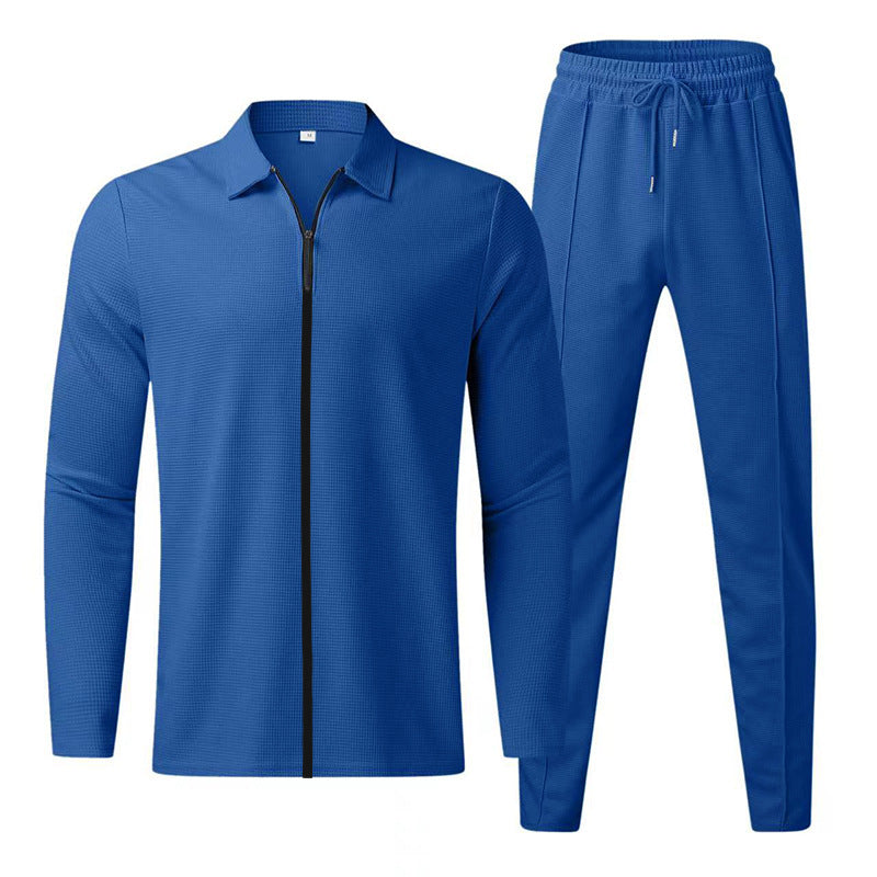 Men's Tracksuit with Modern Zipper and Elastic Waistband Dayhills
