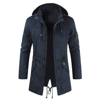 Men's Urban Utility Hooded Jacket in Durable Fabric