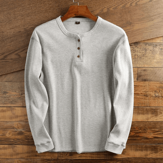 Men's Waffle-Knit Autumn Shirt