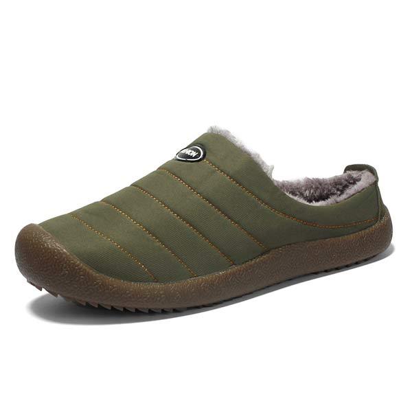 Men's Warm, Comfortably Lined Slippers