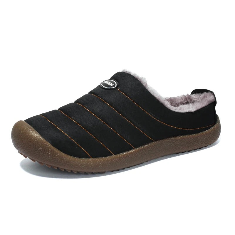 Men's Warm, Comfortably Lined Slippers