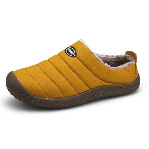 Men's Warm, Comfortably Lined Slippers