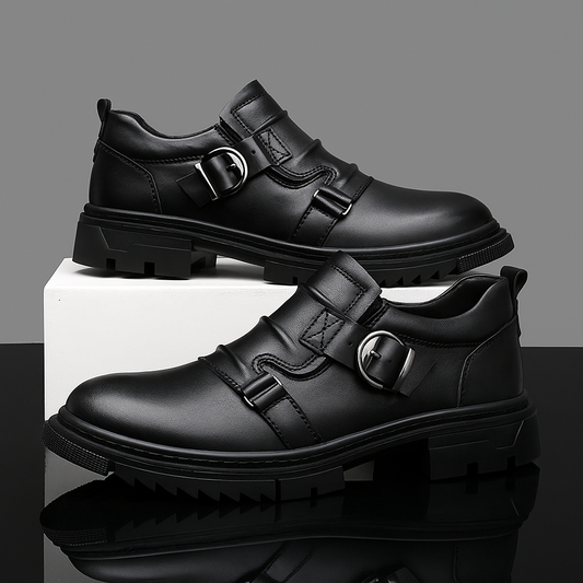 Image of Men's Buckle Lug Sole Loafers