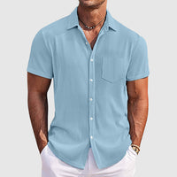 Men's Camp Collar Short Sleeve Shirt