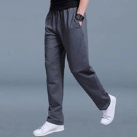Men's Drawstring Straight Leg Casual Pants