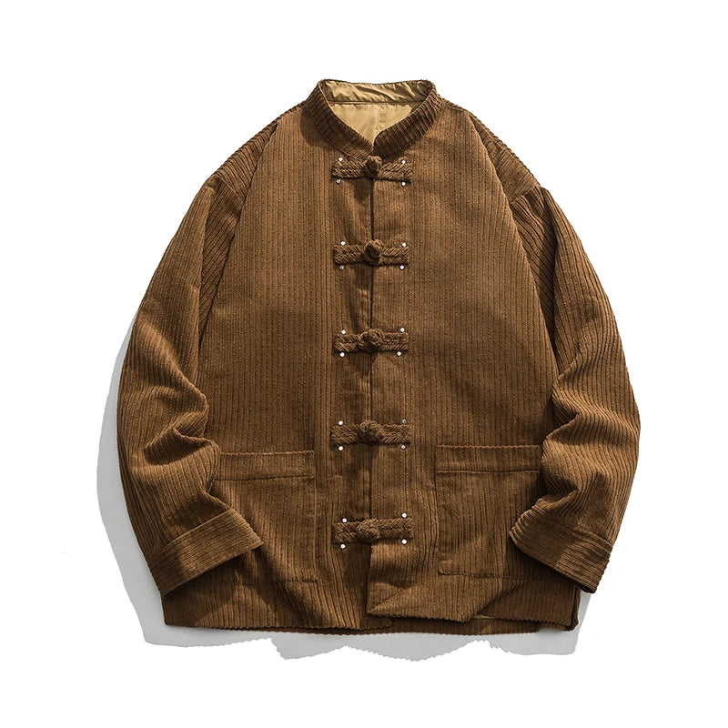 Image of Men's Mandarin Collar Jacket