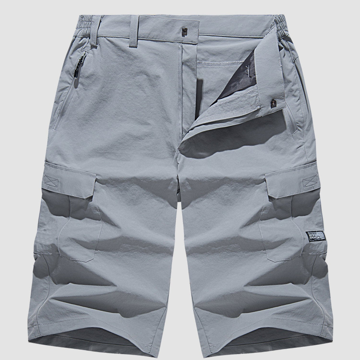 Image of Men's Multi-Pocket Cargo Capri Shorts