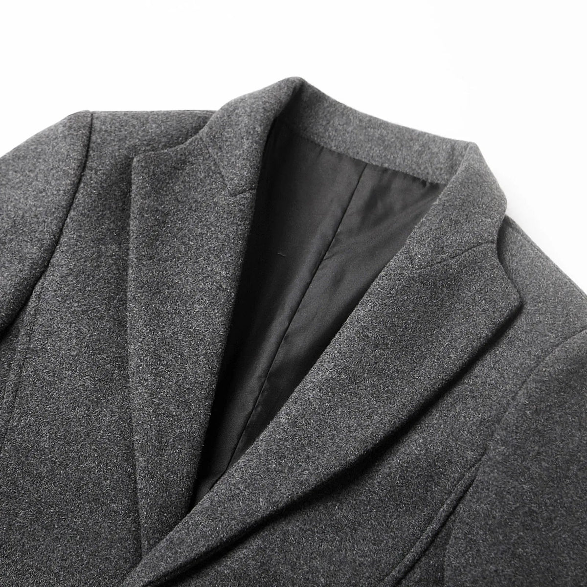 Image of Men's Notch Lapel Overcoat