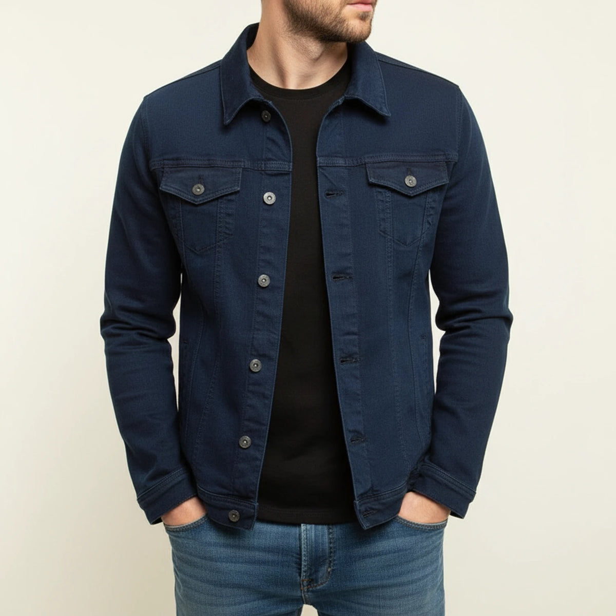 Men's Casual Trucker Jacket