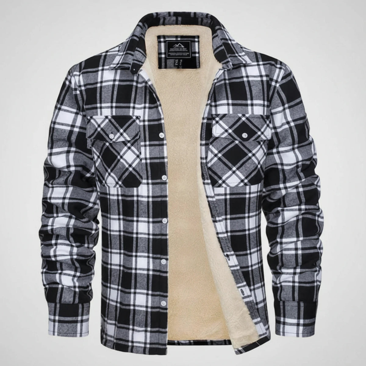 Men's Classic Plaid Flannel Jacket