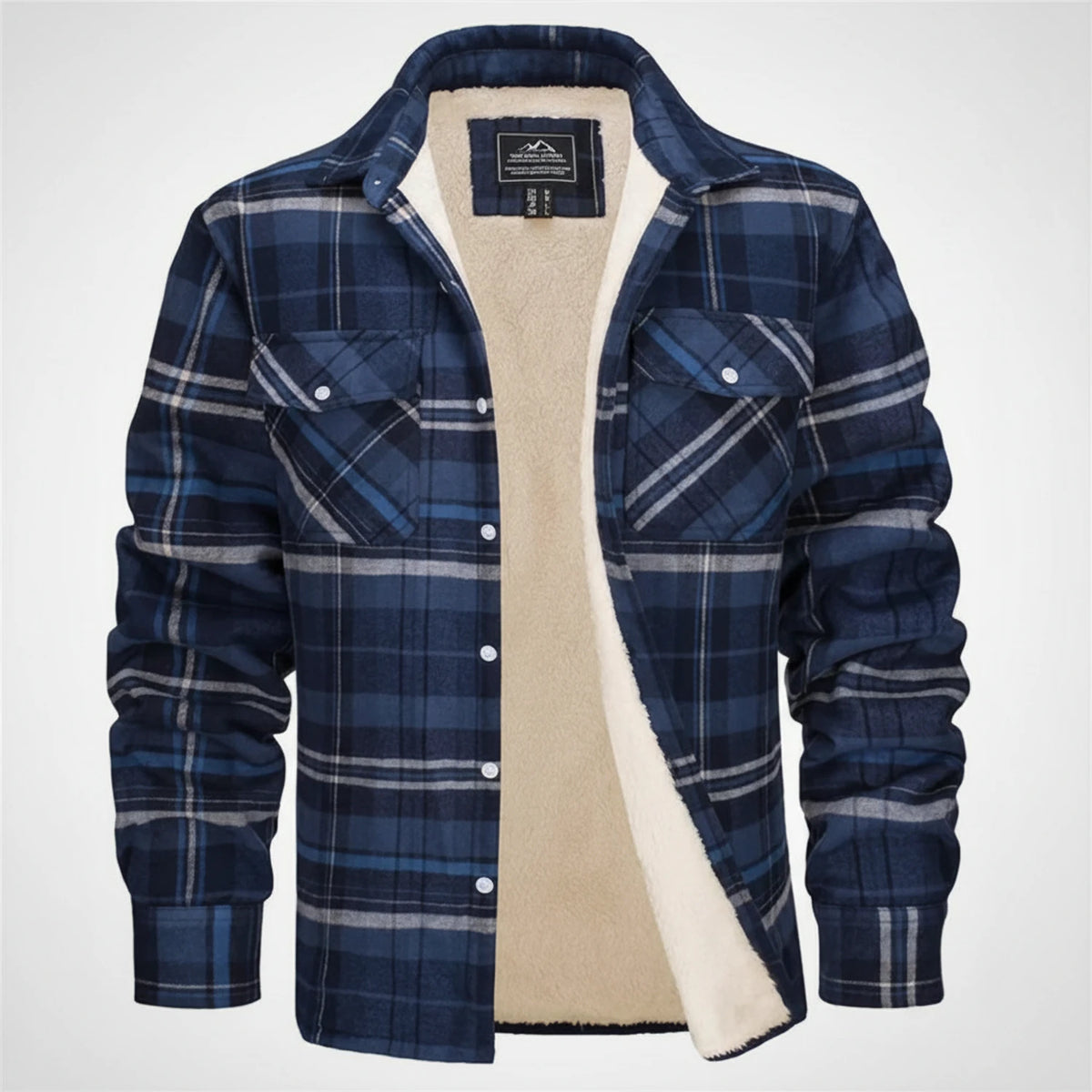 Men's Classic Plaid Flannel Jacket