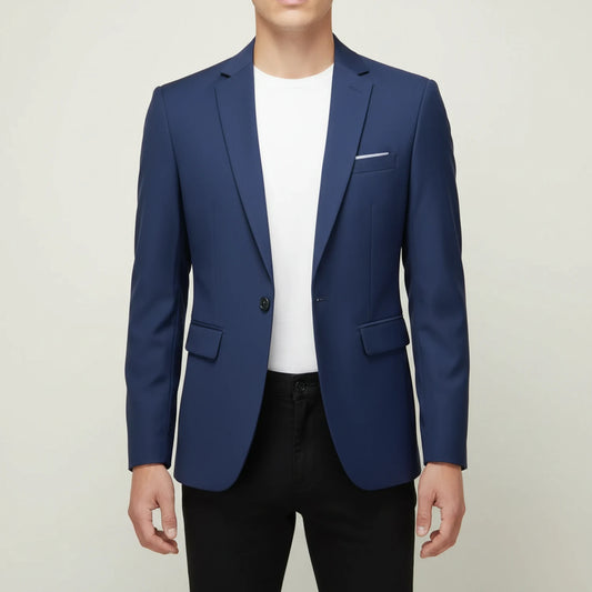 Men's Slim-Fit Casual Blazer