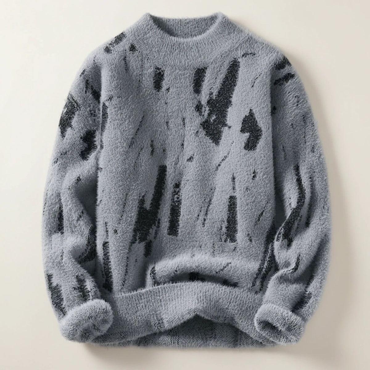 Men's Warm Patterned Sweater