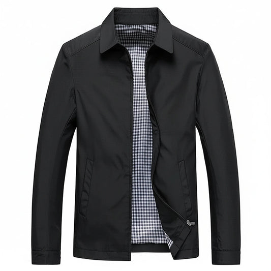 Men's Lightweight Casual Zip-Up Jacket