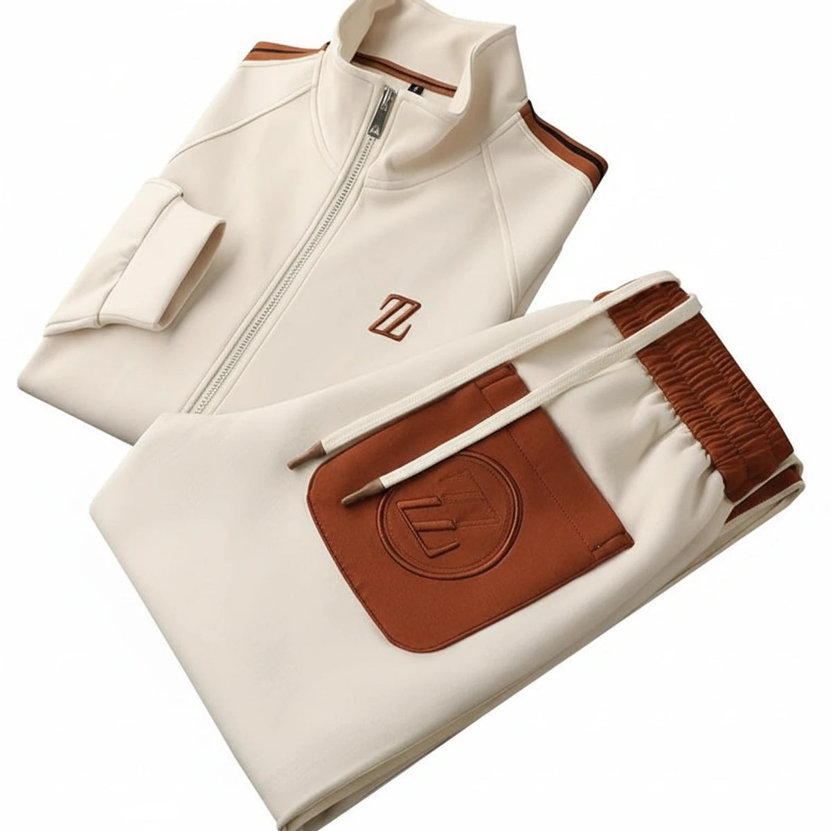Men's Zip-Up Tracksuit